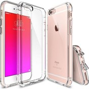 Resim Ringke Fusion iPhone 6s Plus/ 6 Plus İle Uyumlu Kılıf Crystal View Tpu Bumper Extra Darbe Emici 