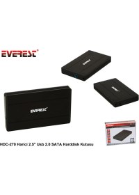 Resim Novis Liora Everest HDC-270 Harici 2.5" USB 2.0 Sata Harddisk Kutusu 