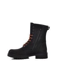Resim Ayakmod 90006-9 Siyah Nubuk İçi Polarlı Hakiki Deri Unisex Bot 001 