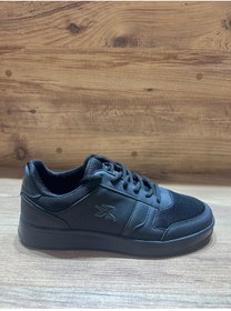 Resim Jagulep Siyah Düz Taban Erkek Spor 