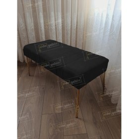 Resim AldaGelsin Lüks Modern Çizgi Model Bench Puf (100 Cm) 