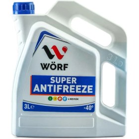 Resim Wörf Mavi Antifiriz -40 Derece 3 Litre 