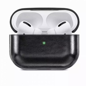 Resim Gpack Apple Airpods Pro Kılıf Suni Deri Kancalı Silikon SF9 