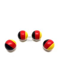 Resim Almanya Bayraklı Yuvarlak Lüx Sibop Kapağı 