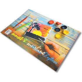 Resim Mcolor 35X50 15 Yaprak Karton Kapak Spiralli Resim Defteri (1 Adet) 