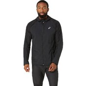 Resim Asics Road Packable Jacket Erkek Siyah Koşu Ceketi 