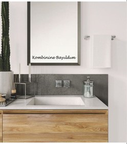 Resim Ayna Dekorasyon Sticker- Kombinine Bayıldım 40x4cm 