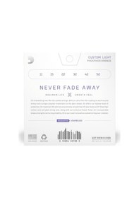 Resim Akustik Gitar Tel Seti, Pb Cust Lt 