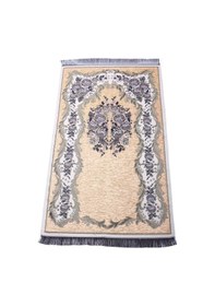 Resim Lüks Gülce Şönil Seccade - 0260 - Krem Renk 