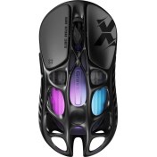 Resim Gravastar Mercury x Rgb 32K Dpı Optik Gaming Mouse, Kablosuz, Magnezyum Alaşımlı, Programlanabilir 5 Tuşlu, Siyah 
