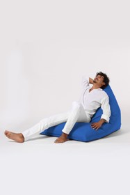 Resim earmut Piramit Armut Koltuk Mavi 