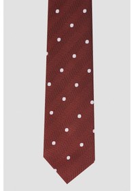 Resim Ac&Co / Altınyıldız Classics Erkek Beyaz - Bordo Kravat - Mendil Set Beyaz - Bordo 