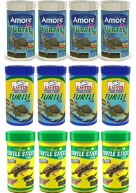 Resim Amore Lotus Ahm Turtle Sticks 12x250 Ml Kaplumbağa Yemi 