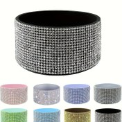 Resim 40oz Bardaklar için Parlayan Elmas Glitter Silikon Koruyucu Kılıf - Kaymaz, Payetli Tasarım, Dış Mekan ve Ev Ofisi Kullanımı için İdeal, Dayanıklı ve Şık Su Şişesi Kılıfı, Su Şişesi Koruma|Parlayan Tasarım|Silikon Malzeme, Yemek Servis için Yuvarlak Tepsi, Yuvarlak Servis Tepsi, Yuvarlak Tepsi Gri, Yuvarlak Bardak Tepsi, Şişe Aksesuarı, Termo Aksesuarları, Pipet Kılıfı 