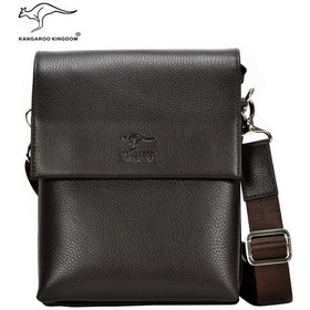 Resim Sırt Çanta Erkek Moda Hakiki Deri Postacı Kangaroo Kıngdom 8188K 