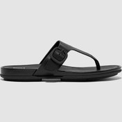 Resim Fitflop Gracıe Ft9 Siyah Tokalı Kadın Parmak Arası Terlik Siyah 