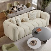 Resim NAYAR HOME DESİGN NERON koltuk (bej) bukle 02 