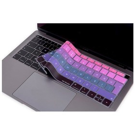 Resim Laptop Macbook Air 13Inc Klavye Koruyucu A1932 2018/2019 Türkçe Siyah 