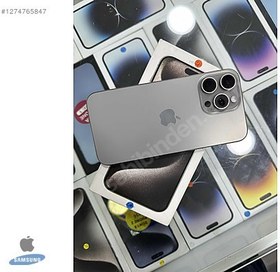 Resim Apple iPhone 15 Pro Max İkinci El YD | 256 GB | Natürel Titanyum 