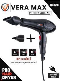 Resim Calido Elektronik Profesyonel Turbo Isı Hız Saç Kurutma Fön Makinesi Saç Düzleştirici Saç Bakım 