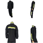 Resim SEVGENT Motosiklet Yağmurluk Alt-Üst Siyah Xl Beden 