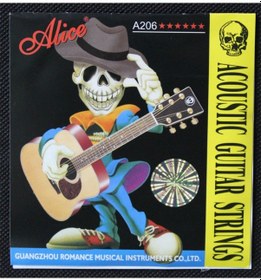 Resim Alice A206-L Akustik Gitar Teli Seti 