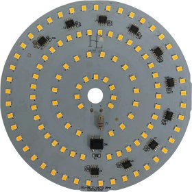 Resim Hazar Led 220 Volt 100 Watt Smd 2835 Ledli Hazır Projektör Ledi Gün Işığı Yuvarlak Pcb Avize Ledi 