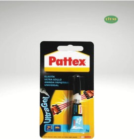 Resim ÇİTAŞ PATTEX EXTRA GÜÇLÜ ELASTİK JEL JAPON YAPIŞTIRICI (3 GR) 