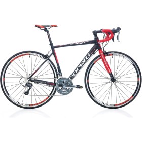 Resim Corelli Boolva RC200 Claris 16 Vites V Fren 28 Jant Yol Yarış Bisikleti Siyah Kırmızı Beyaz 54 Kadro 