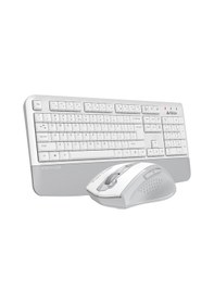 Resim A4tech Fg2500s Plus Kablosuz Q Trk Beyaz Klavye - Mouse Set 