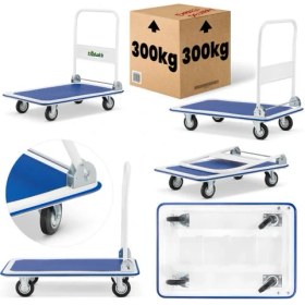 Resim Balatlı Katlanabilir El Taşıma Arabası 300 kg BLT-TA-PH300 