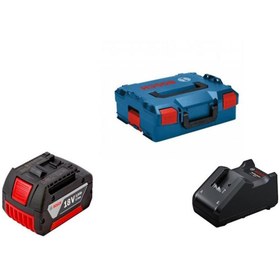 Resim Bosch GBA 18V 1x3ah + GAL 18V-40 + L-box 