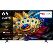 Resim TCL 65C655 65'' 164 Ekran Uydu Alıcılı 4K Ultra HD Google QLED TV 