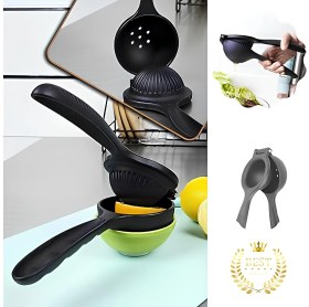 Resim Döküm Paslanmaz Limon Sıkacağı Kaliteli Malzeme El Tipi Pratik Ergonomik Kullanım Şık Tasarım 