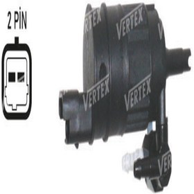 Resim Vertex RENAULT KANGOO ARKASI CAMLI 2002->2008 / RENAULT LAGUNA 1996-> ÇİFT ÇIKIŞLI SU FISKIYE MOTORU 