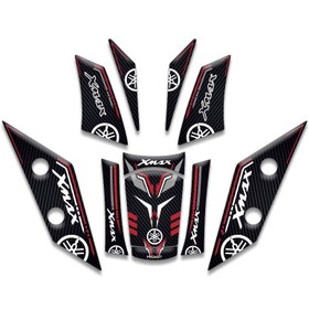 Resim YAMAHA XMAX TANK PAD SET (2018/2022) UYUMLU 01 