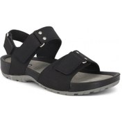Resim 2045-9829-9 Tam Anatomik Erkek Sandalet Siyah Çok Renkli 