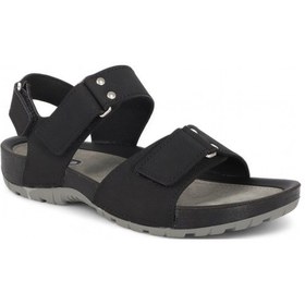 Resim 2045-9829-9 Tam Anatomik Erkek Sandalet Siyah Çok Renkli 