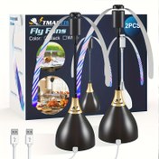 Resim Masaüstü Sivrisinek İtici Fanlar (2/3/4 Paket) - Sivrisinek Kontrol, USB Güçlü, Yumuşak Bıçaklı Sivrisinek Fanı, Taşınabilir Haşere Önleyici için İç Mekan, Dış Mekan, Ev, Piknik, BBQ - Pil Gerektirmez 