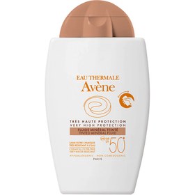Resim Avene Tinted Mineral Fluid Renkli Güneş Koruyucu Spf 50 40 ml 