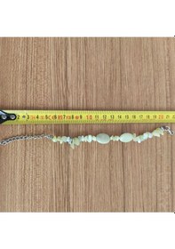 Resim Doğal Kombini Yeşim Bileklik - 9859 Mor 