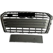 Resim Audi A4 2015+ Uyumlu S Krom/Gri Panjur 