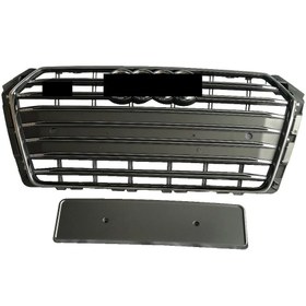 Resim Audi A4 2015+ Uyumlu S Krom/Gri Panjur 