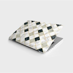 Resim Laptop Sticker Bilgisayar Notebook Pc Kaplama Etiketi Mermer Dese 
