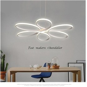 Resim Stella Modern Ledli Beyaz Sarkıt Avize 