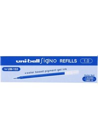 Resim EKS Ticaret Uni-Ball Signo Umr-10 (UM-153) Imza Kalemi Yedeği 1 mm Mavi 12’li Paket 
