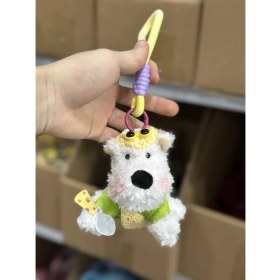 Resim OIMG Yeni 1 Adet Karikatür Çanta Çekicilik Anahtarlık Sevimli Iyi Şanslar Hediye Peluş Oyuncaklar Bebekler (Yurt Dışından) 