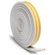 Resim EXİZ TİCARET Kapı Pencere Izalasyon Bandı Kapı Altı Rüzgar Önleyici Kapı Pencere Fitili Beyaz (10X2) Metre 