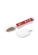 Resim Yaleker Dijital Mutfak Ölçek Kaşığı - 500g Hassas Tartım, 2 Farklı Boy Kaşık, Hızlı Kilitleme Kırmızı 