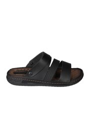 Resim GEZER Erkek Siyah Sandalet Terlik 